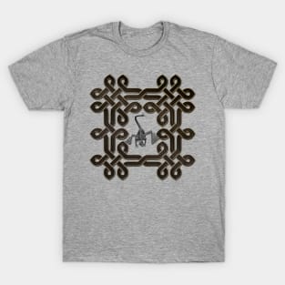 Celtic knot with dragon T-Shirt